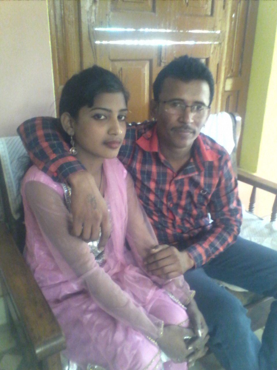 Krishan Puthi with Pinky