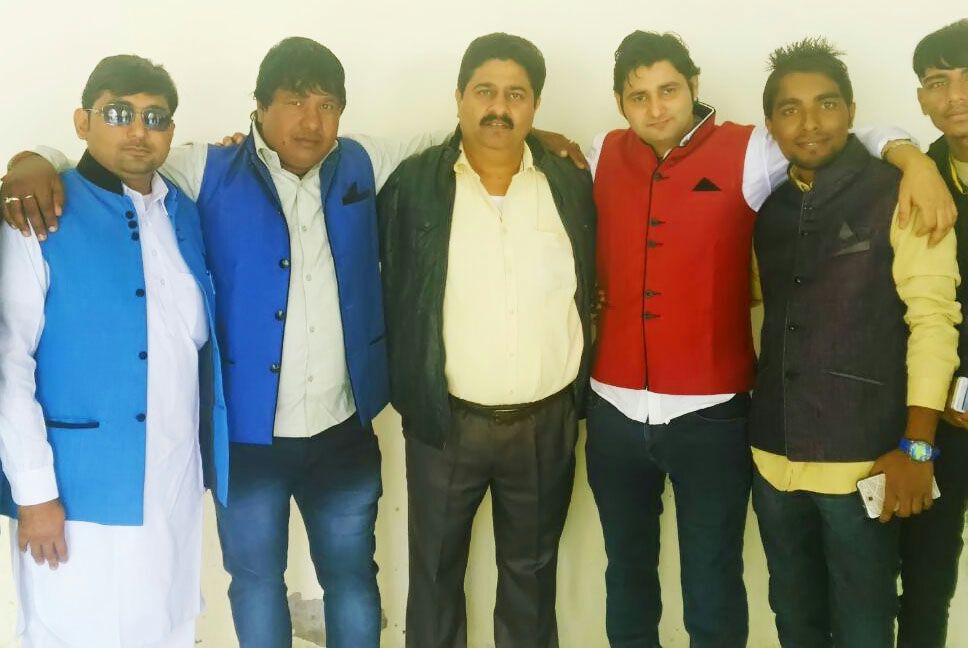 Raj Nagar with Friends